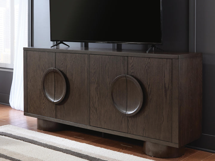 Veeda Accent Cabinet - Dark Brown (5)