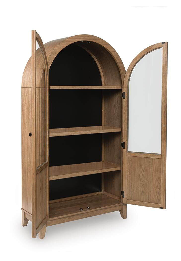 Dagandale Accent Cabinet - Light Brown (3)