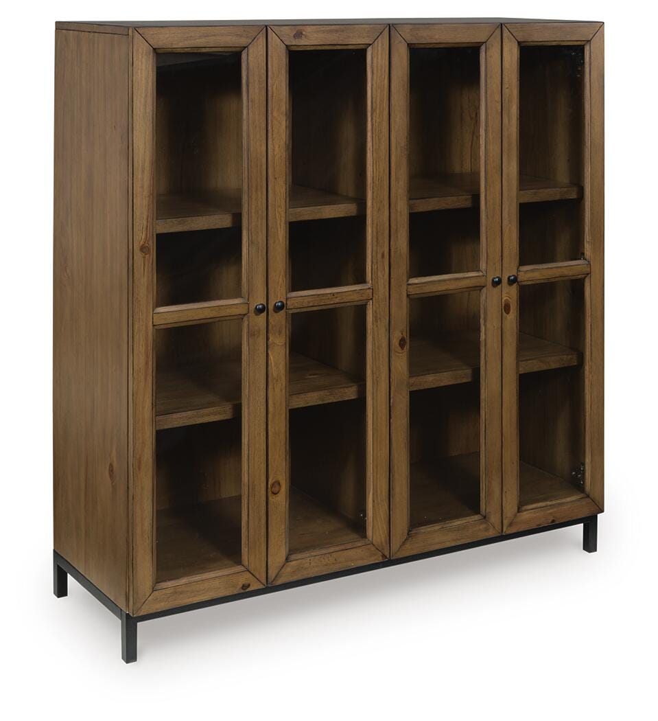 Wrenridge Accent Cabinet - Dark Brown (1)