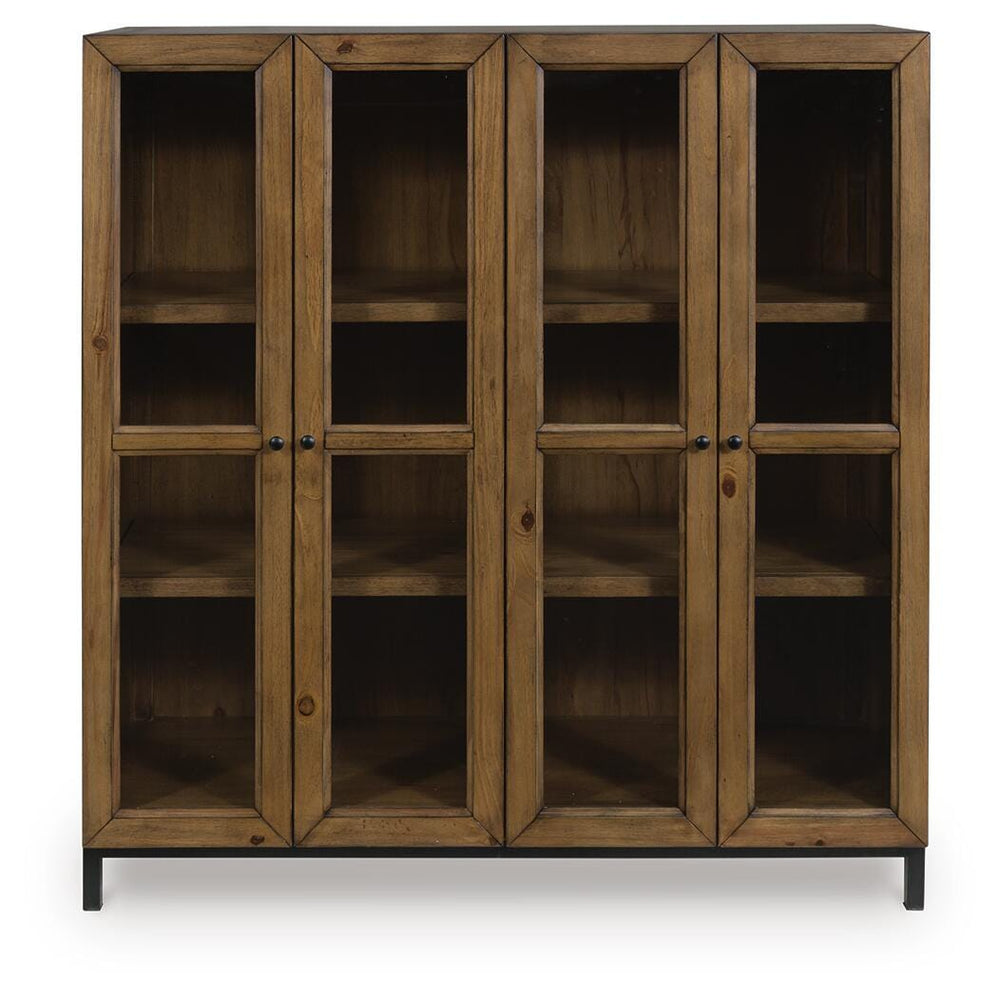 Wrenridge Accent Cabinet - Dark Brown (4)
