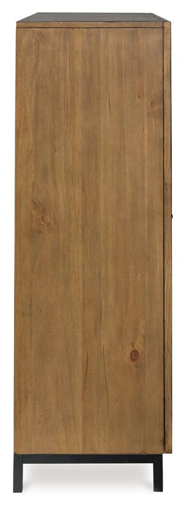 Wrenridge Accent Cabinet - Dark Brown (5)