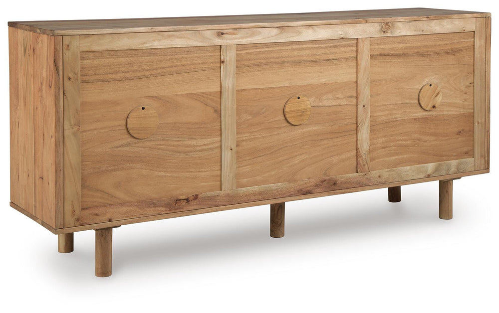 Adway Accent Cabinet - Light Brown (5)