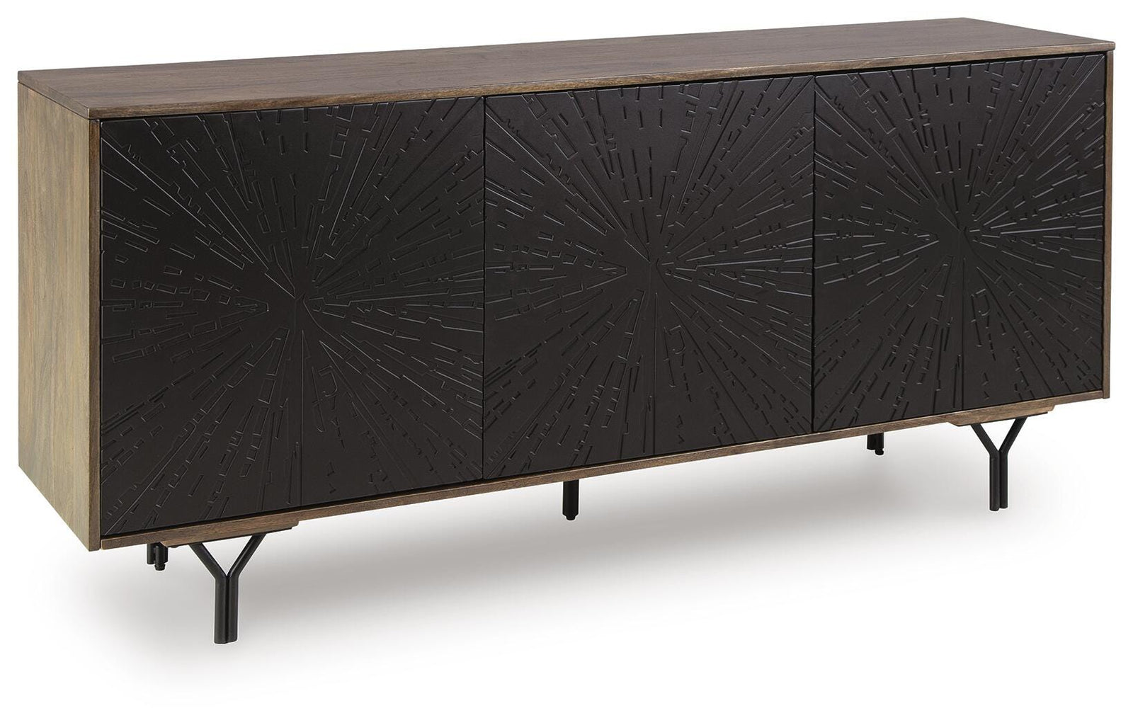 Lavinmont Accent Cabinet - Light Brown (1)