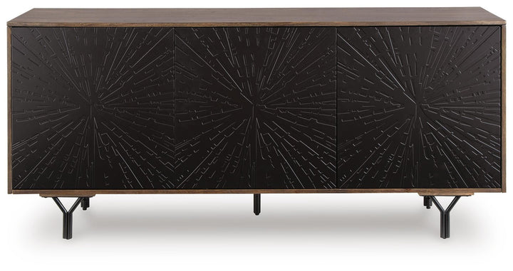 Lavinmont Accent Cabinet - Light Brown (4)
