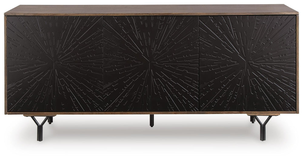 Lavinmont Accent Cabinet - Light Brown (4)