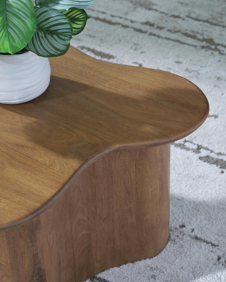Abeford Accent Coffee Table (Set of 2) - Dark Brown (4)