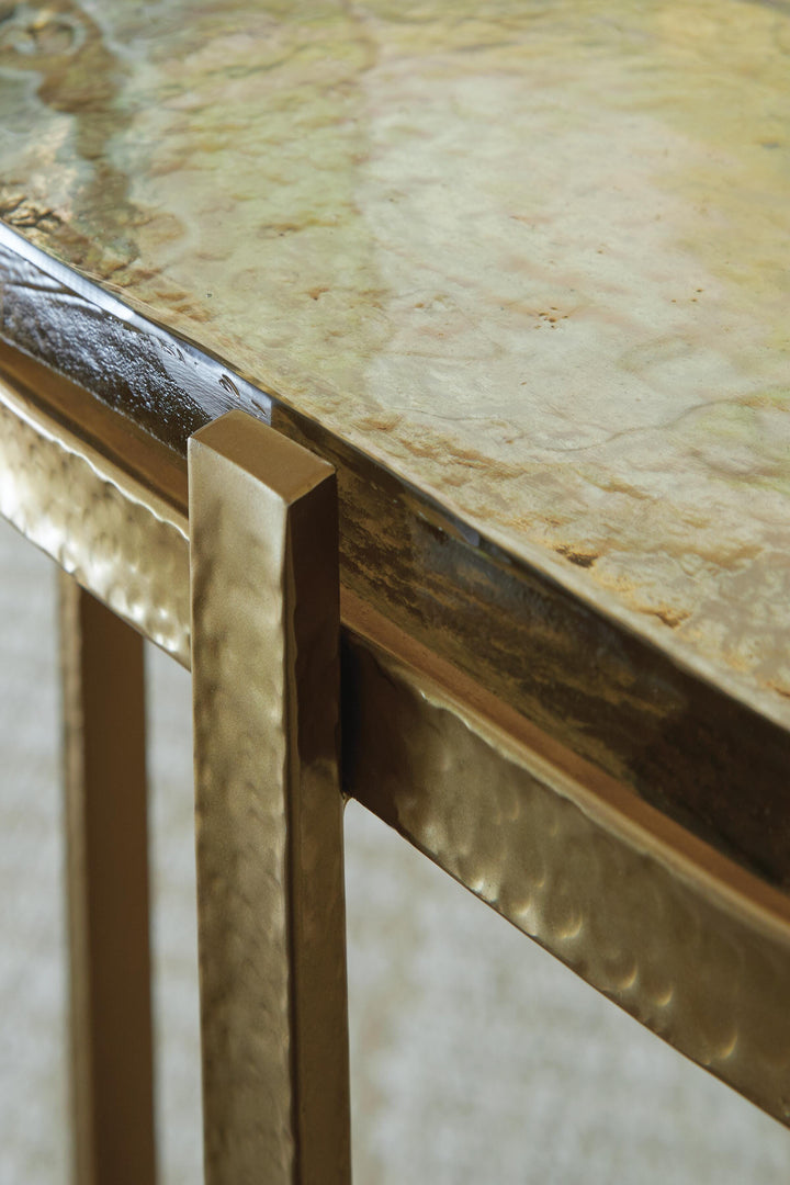 Porterville Accent Table - Gold (5)