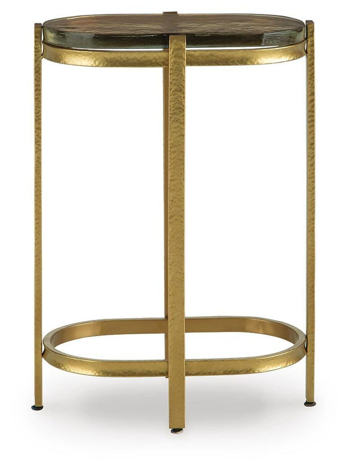Porterville Accent Table - Gold (3)