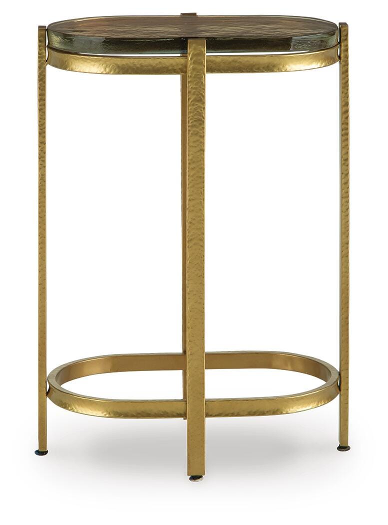 Porterville Accent Table - Gold (3)