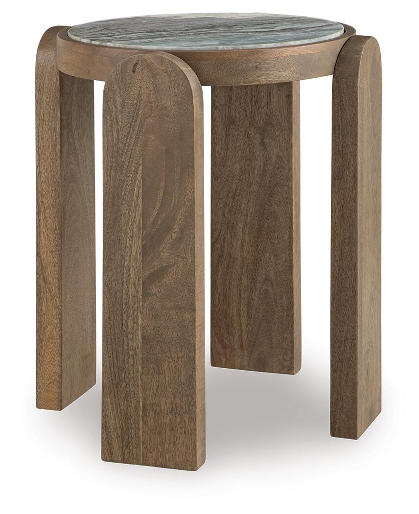 Gavrilley Accent Table - Light Brown (1)