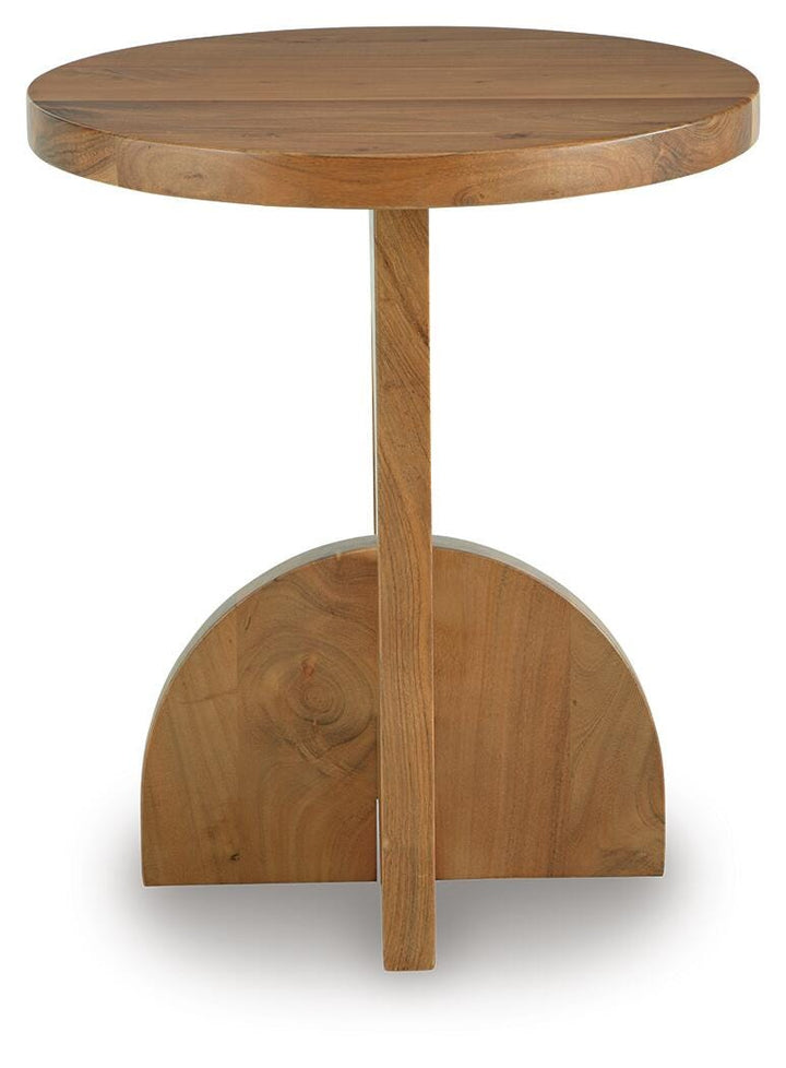 Hollbourne Accent Table - Brown (3)