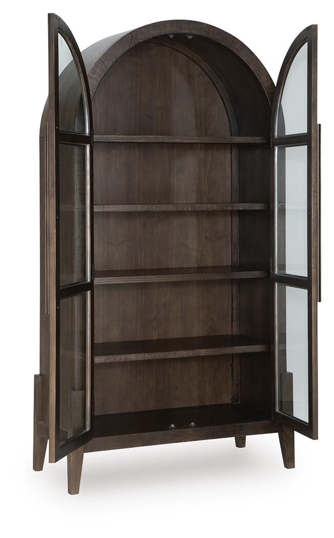 Benhall Accent Cabinet - Dark Brown (3)