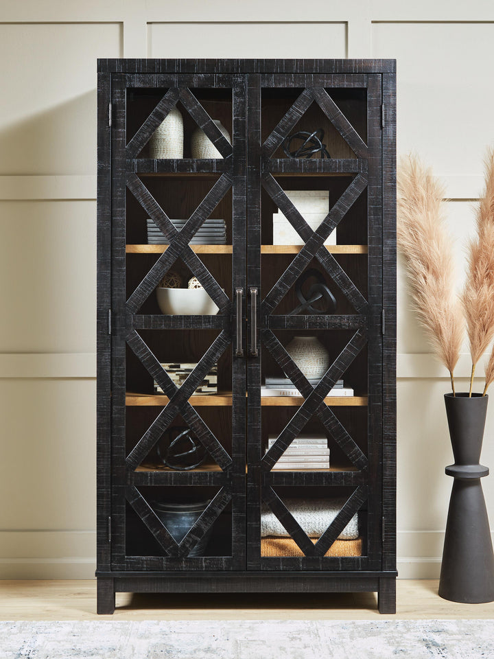 Christop Accent Cabinet - Black (2)