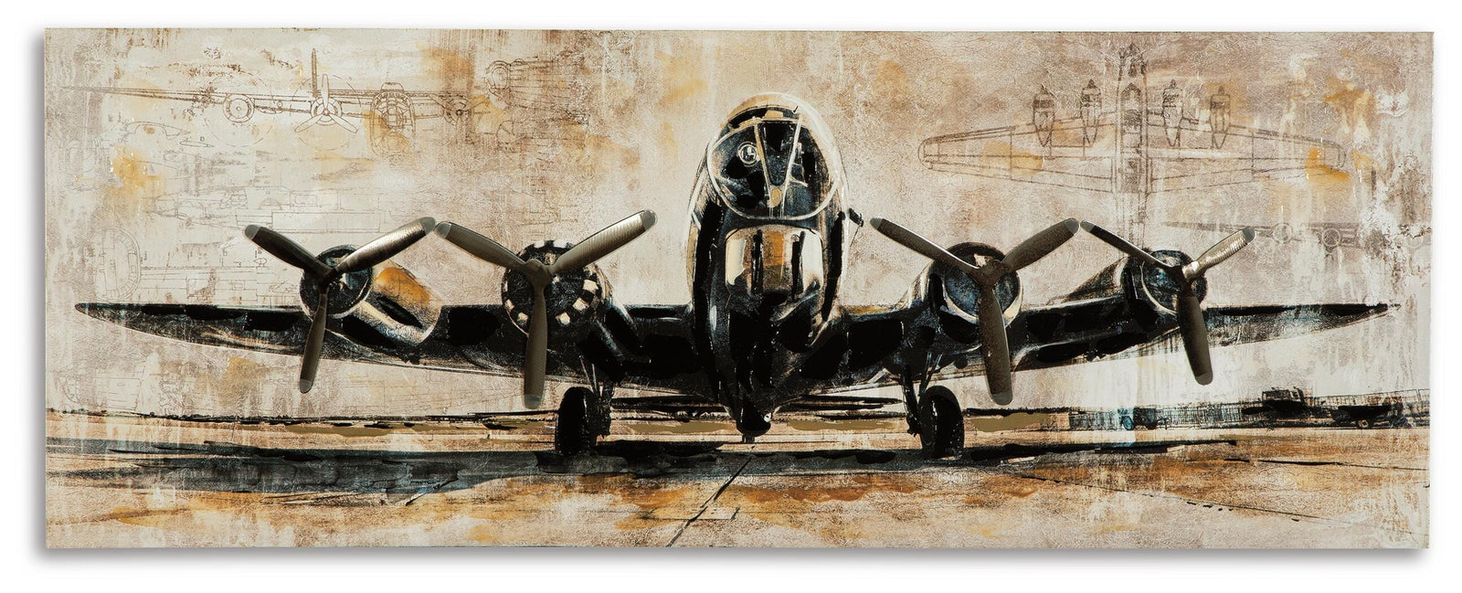 Kalene Wall Art - Dark Brown (1)