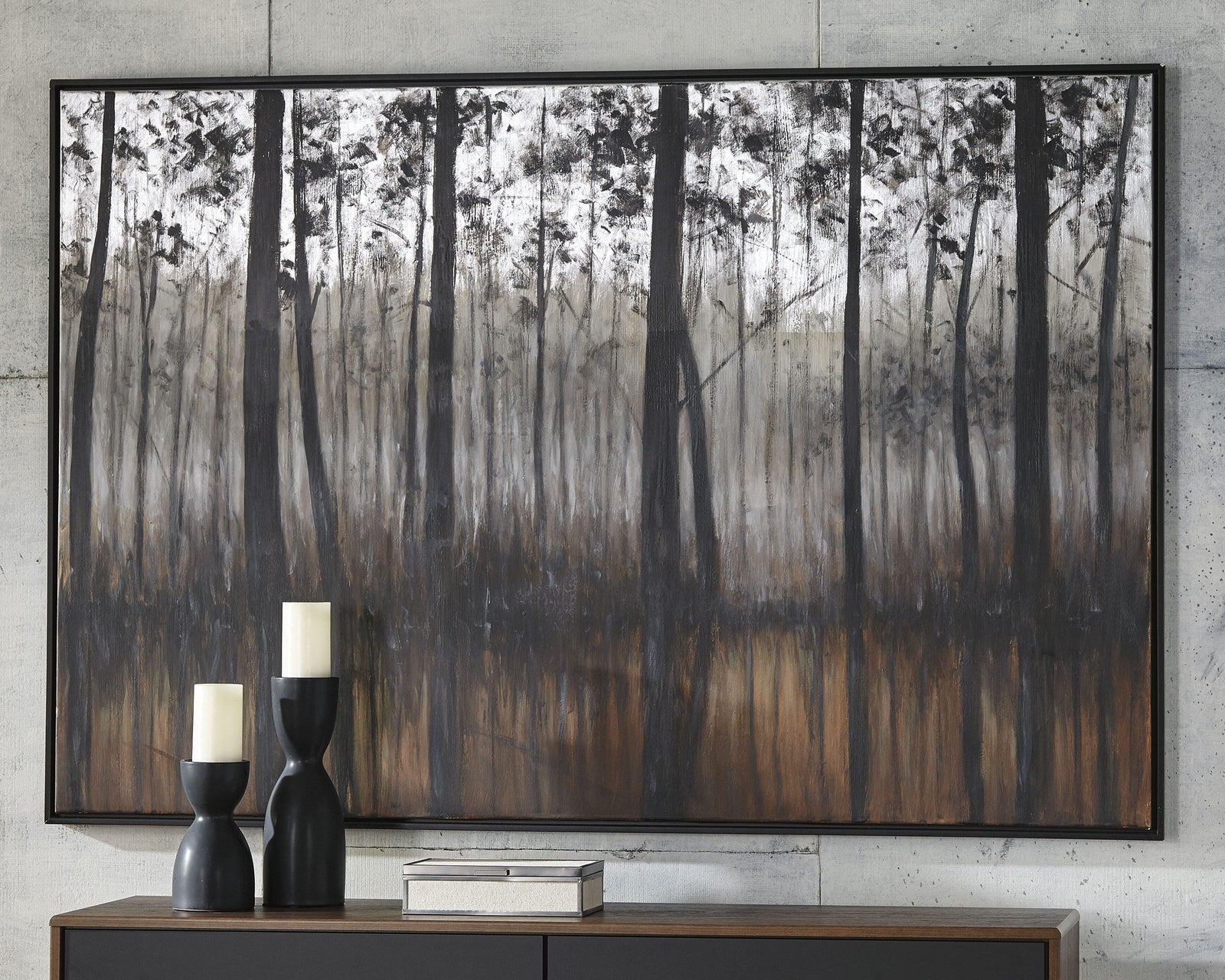 Philyra Wall Art - Black (2)