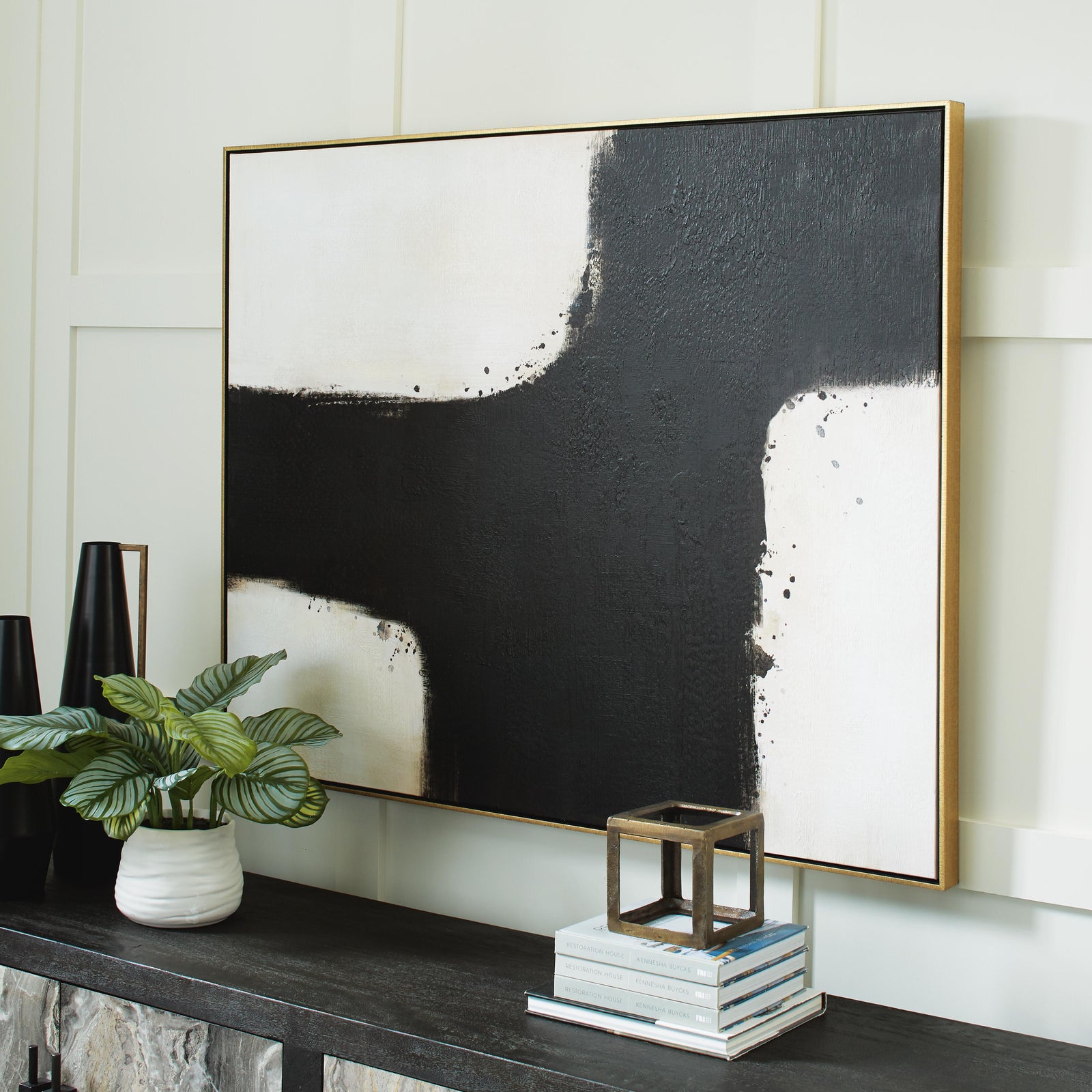 Reighlea Wall Art - Black (2)