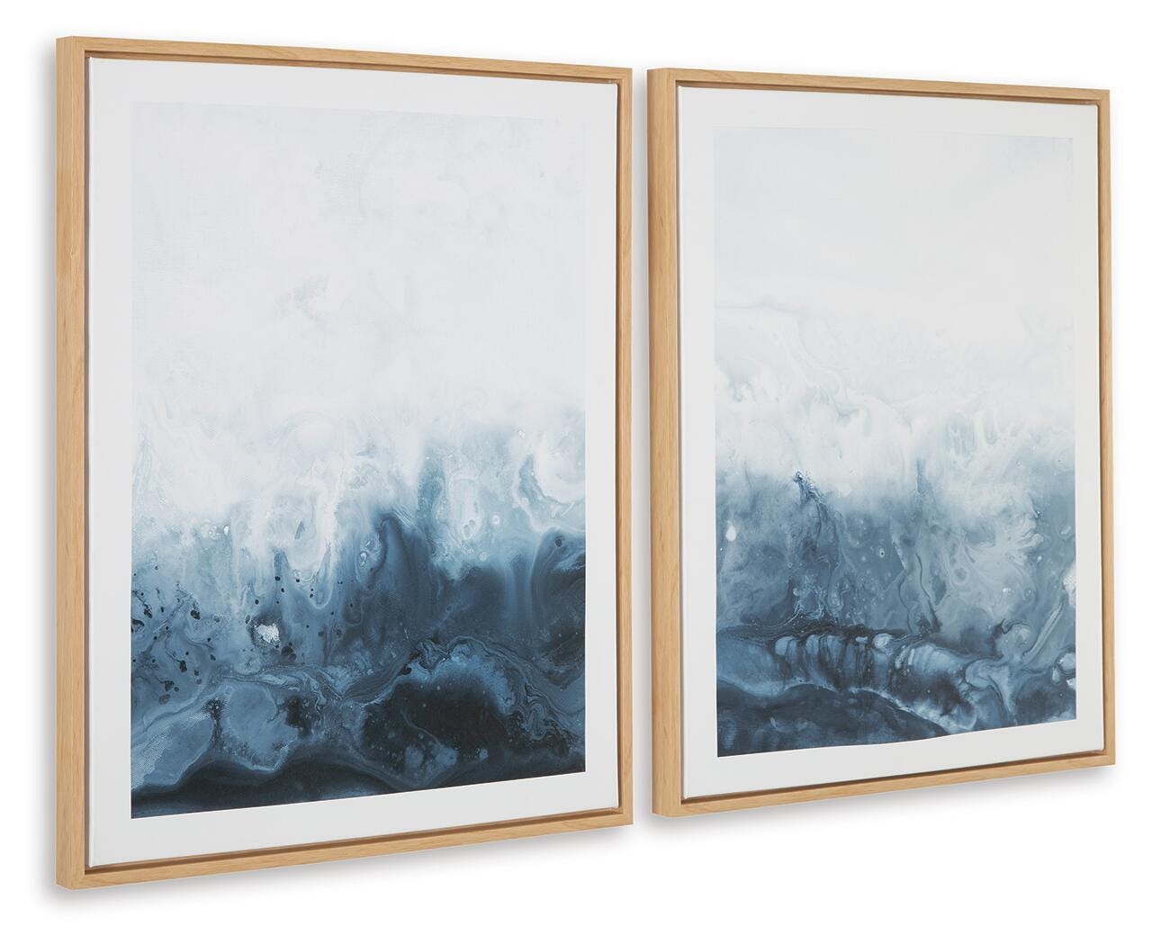 Holport Wall Art (Set of 2) - Blue (1)