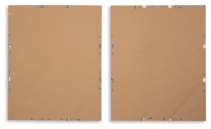 Holport Wall Art (Set of 2) - Blue (4)