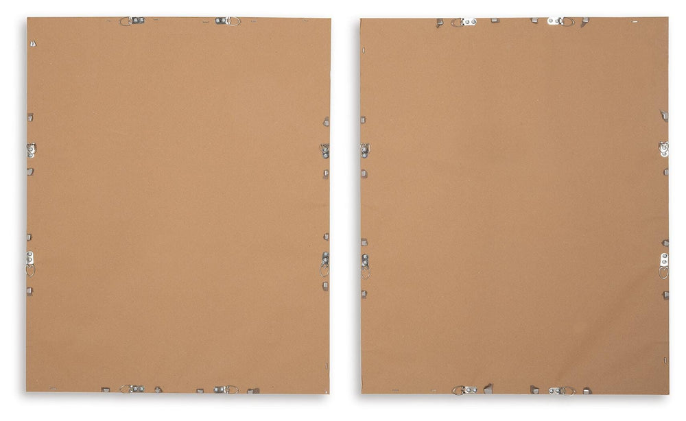 Holport Wall Art (Set of 2) - Blue (4)
