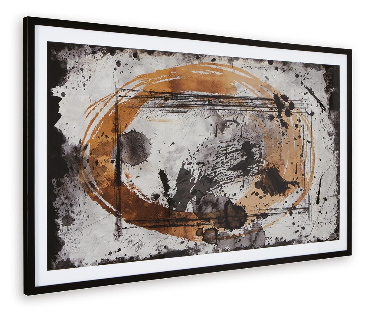 Clefting Wall Art - Black (1)