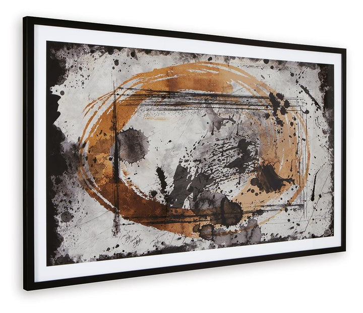 Clefting Wall Art - Black (1)
