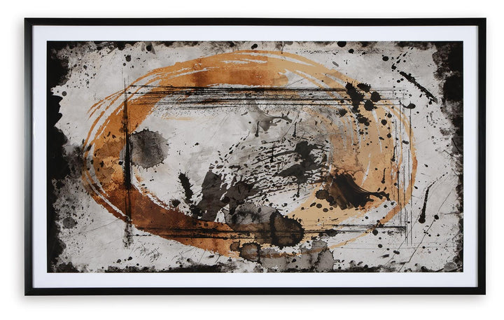 Clefting Wall Art - Black (3)