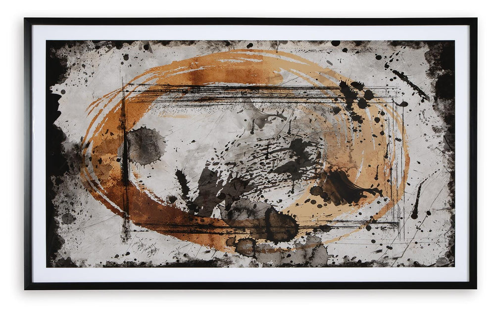 Clefting Wall Art - Black (3)
