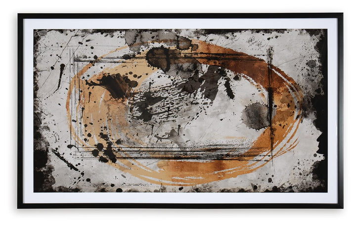 Clefting Wall Art - Black (5)