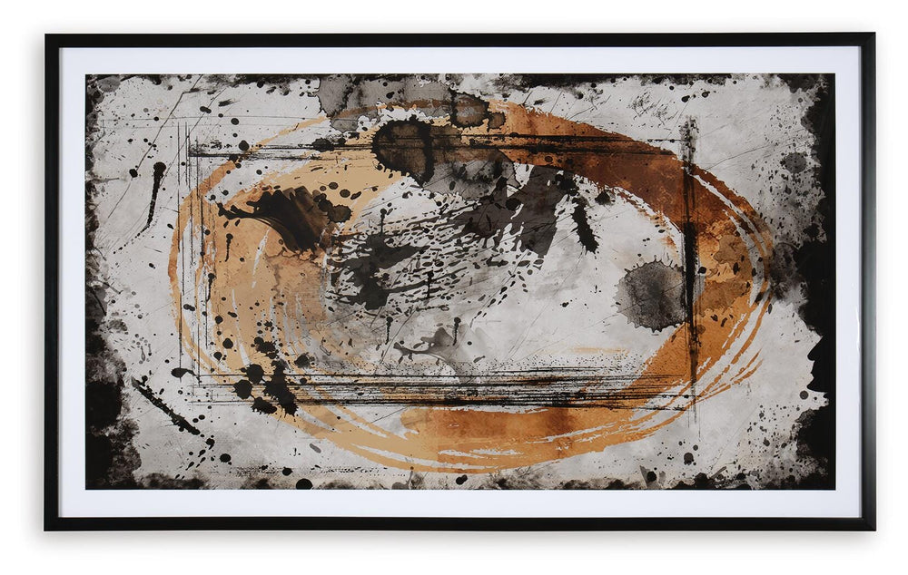 Clefting Wall Art - Black (5)