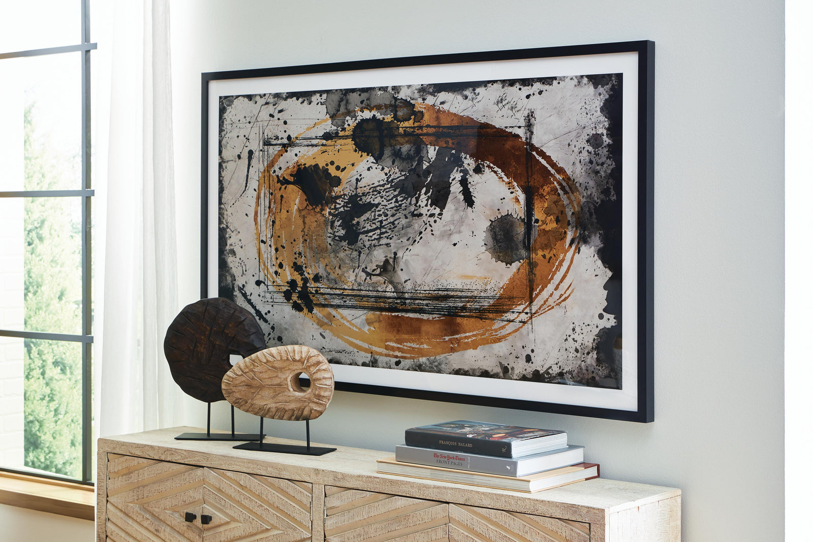 Clefting Wall Art - Black (2)