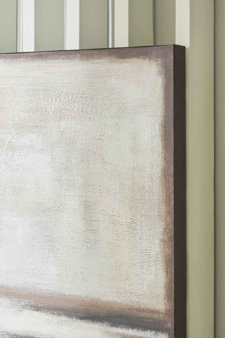 Brockdunn Wall Art (Set of 2) - Beige (5)