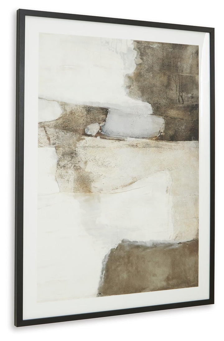 Aldricton Wall Art - Light Brown (3)