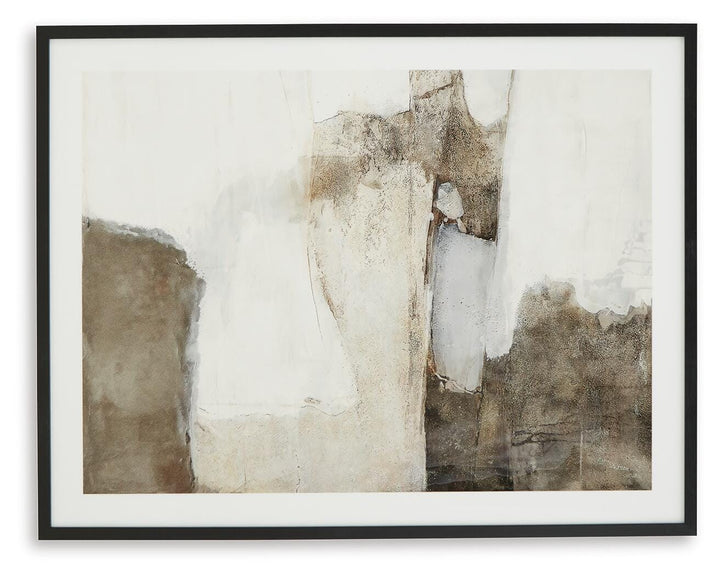 Aldricton Wall Art - Light Brown (4)
