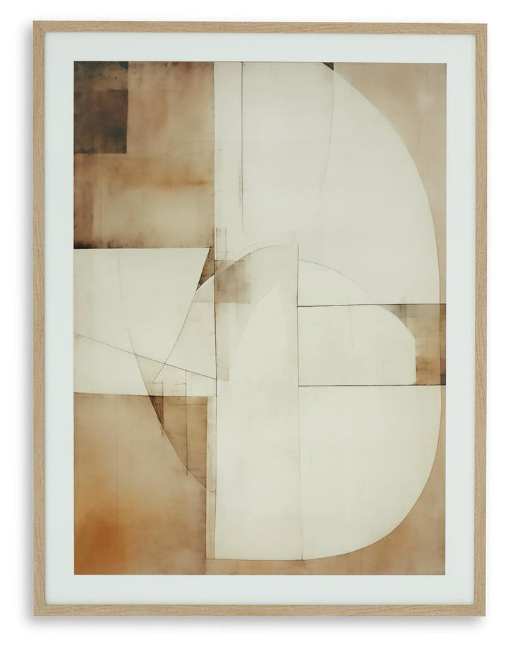 Corlain Wall Art - Light Brown (5)