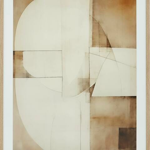 Corlain Wall Art - Light Brown (9)