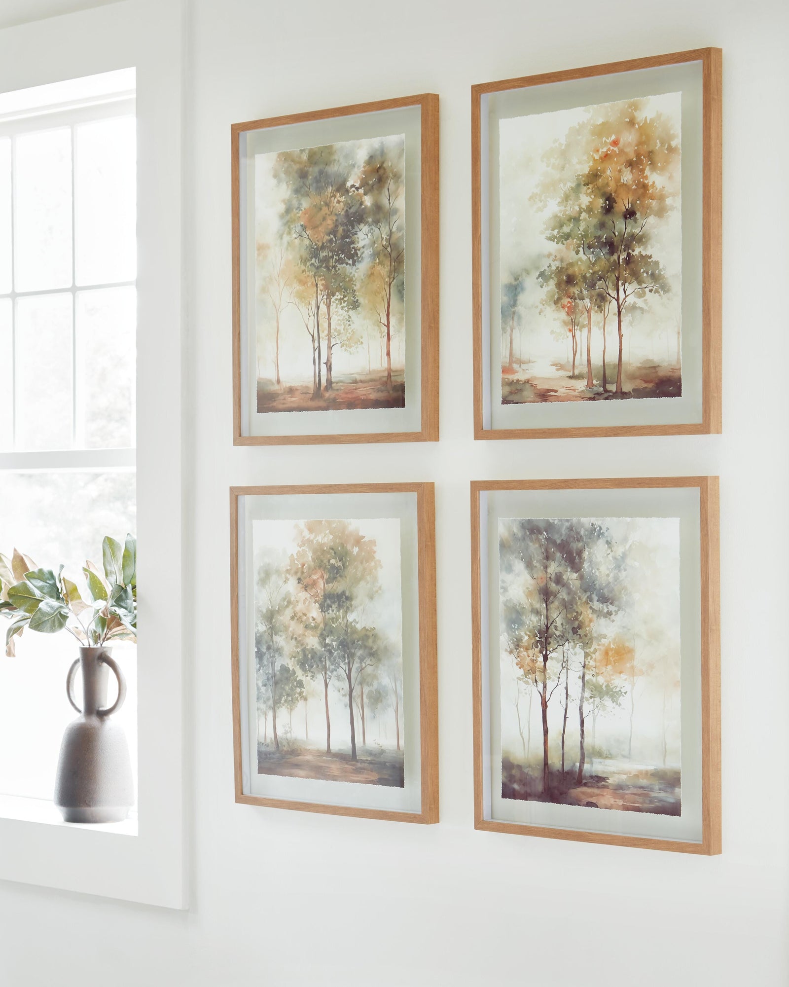 Bryneford Wall Art (Set of 4) - Light Brown (2)