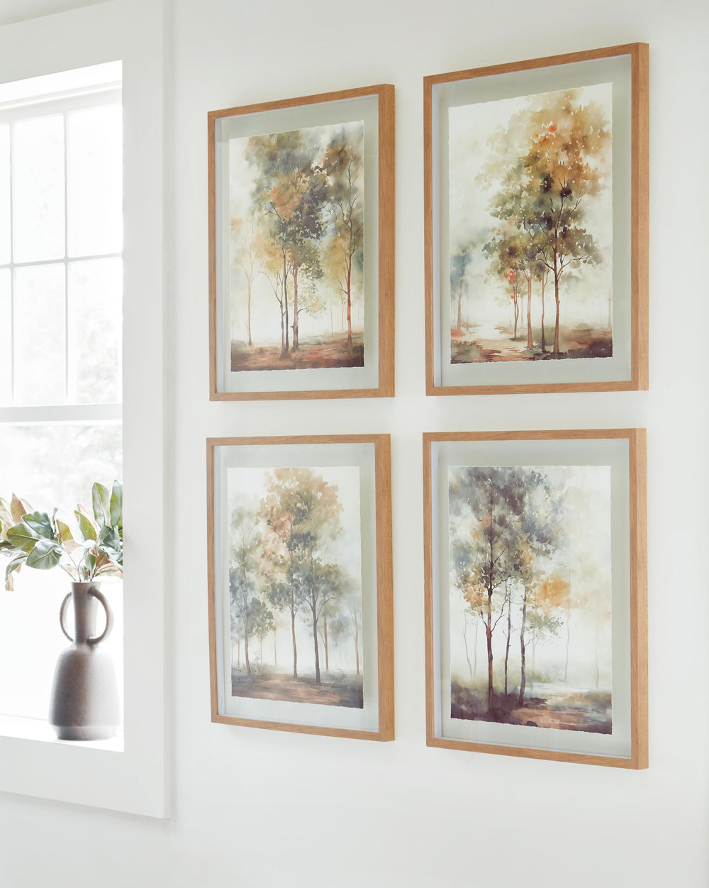 Bryneford Wall Art (Set of 4) - Light Brown (2)