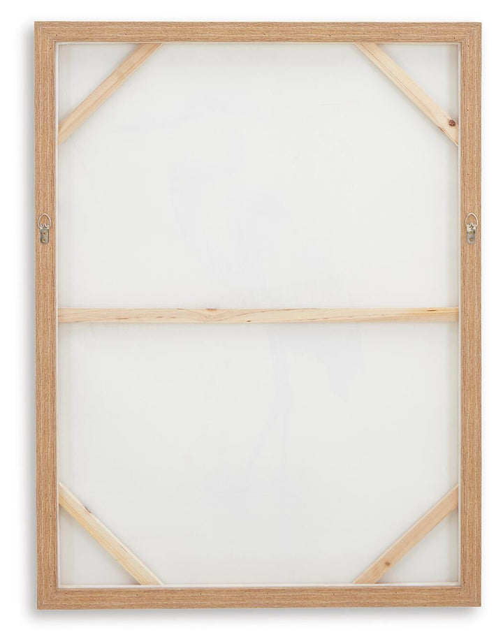 Aubinell Wall Art (Set of 2) - Beige (4)