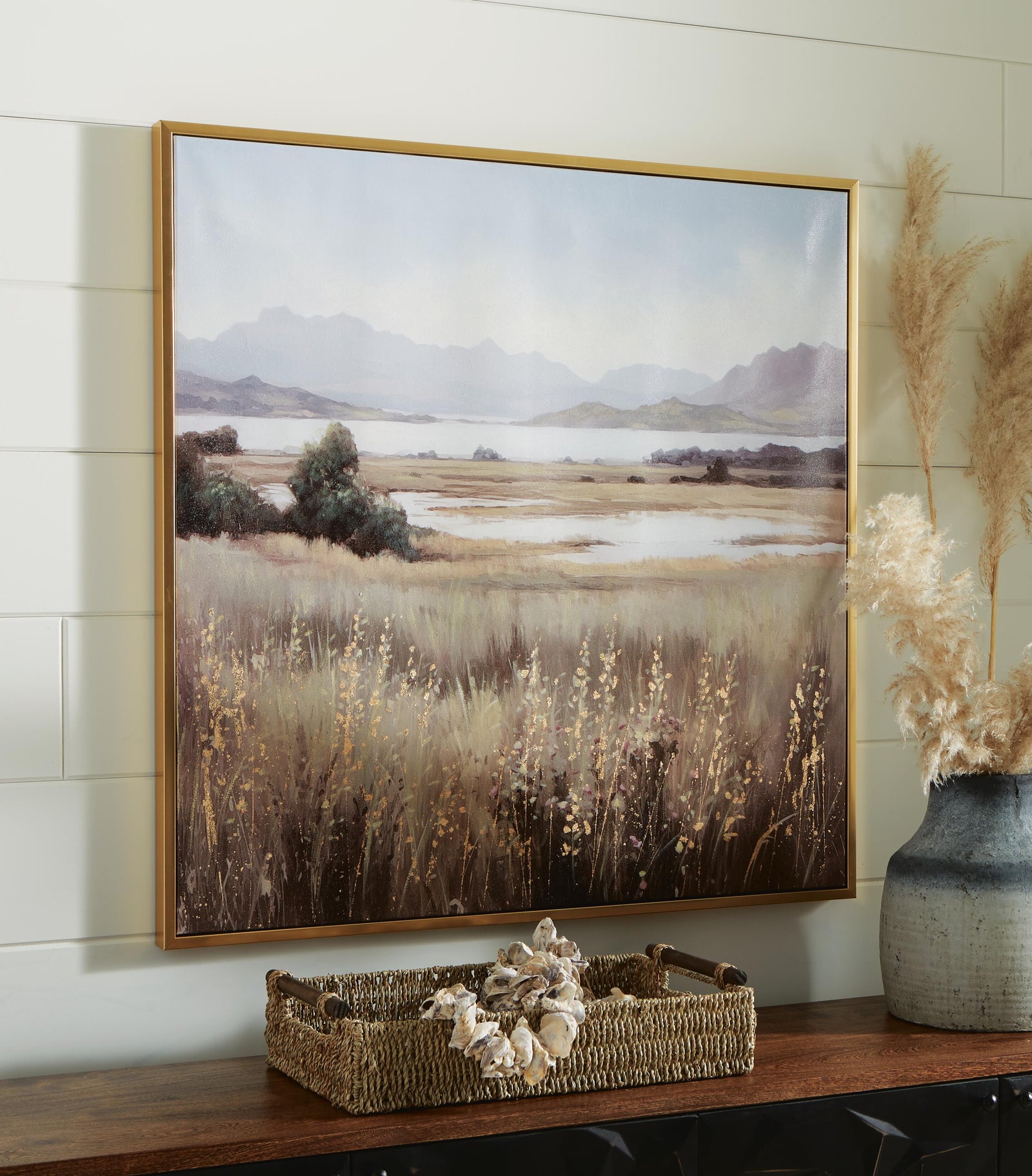 Clarkford Wall Art - Dark Brown (2)