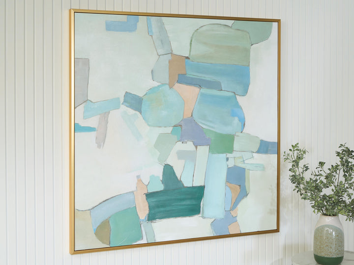 Wynburn Wall Art - Blue (2)