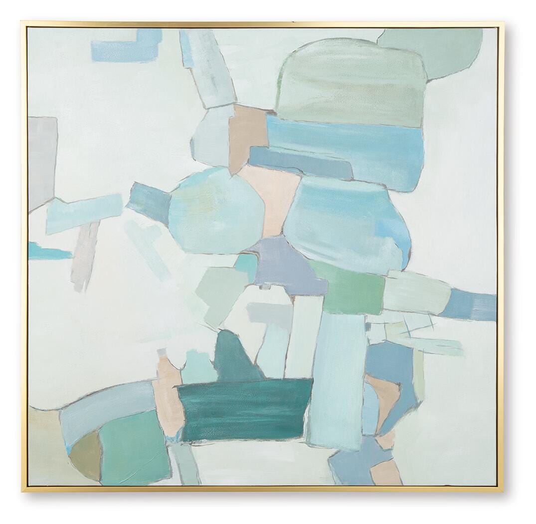Wynburn Wall Art - Blue (1)