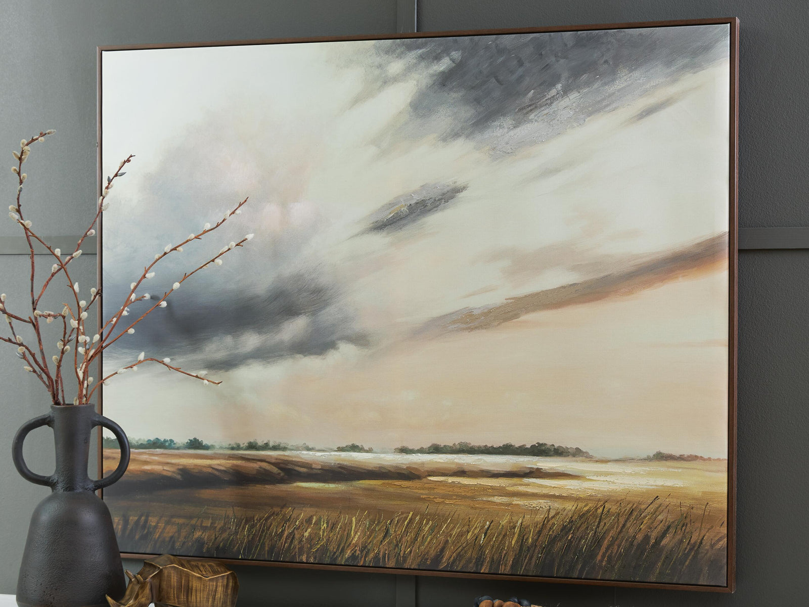 Taymen Wall Art - Dark Gray (2)