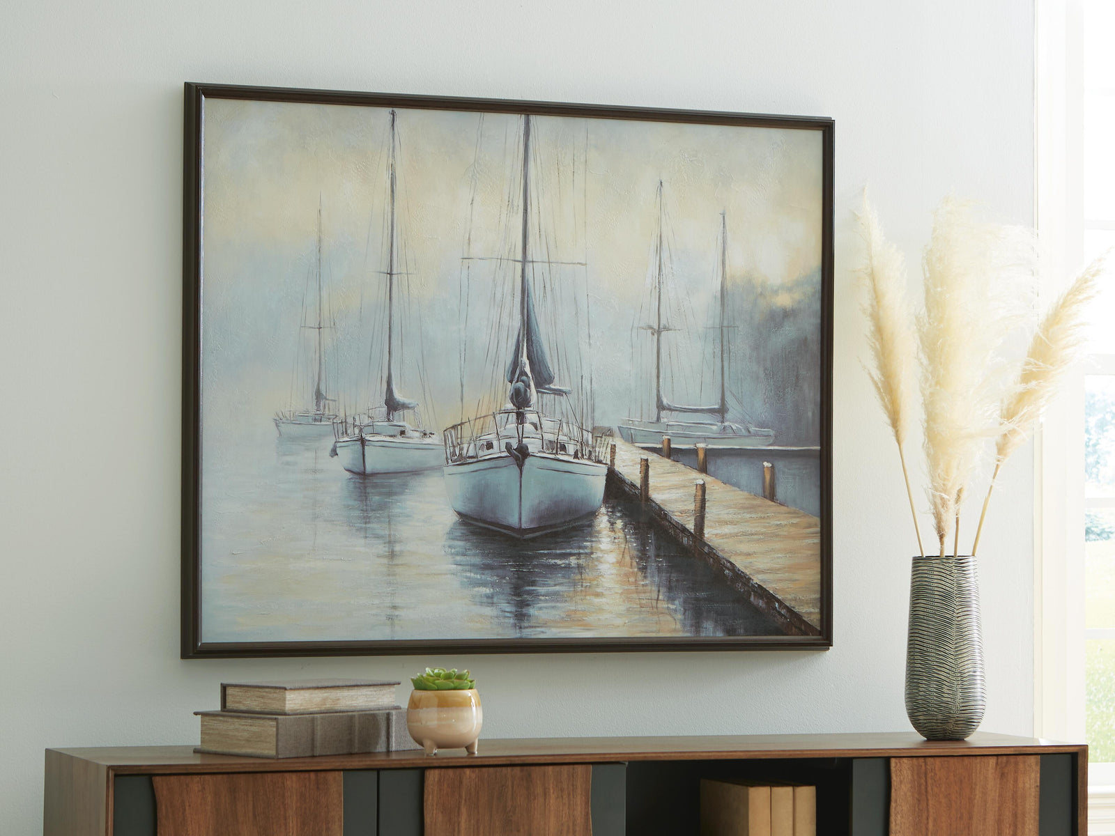 Worthney Wall Art - Blue (2)