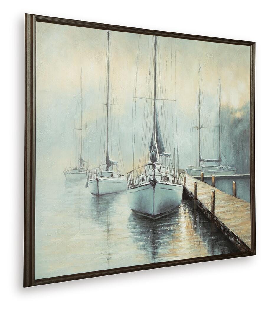 Worthney Wall Art - Blue (3)