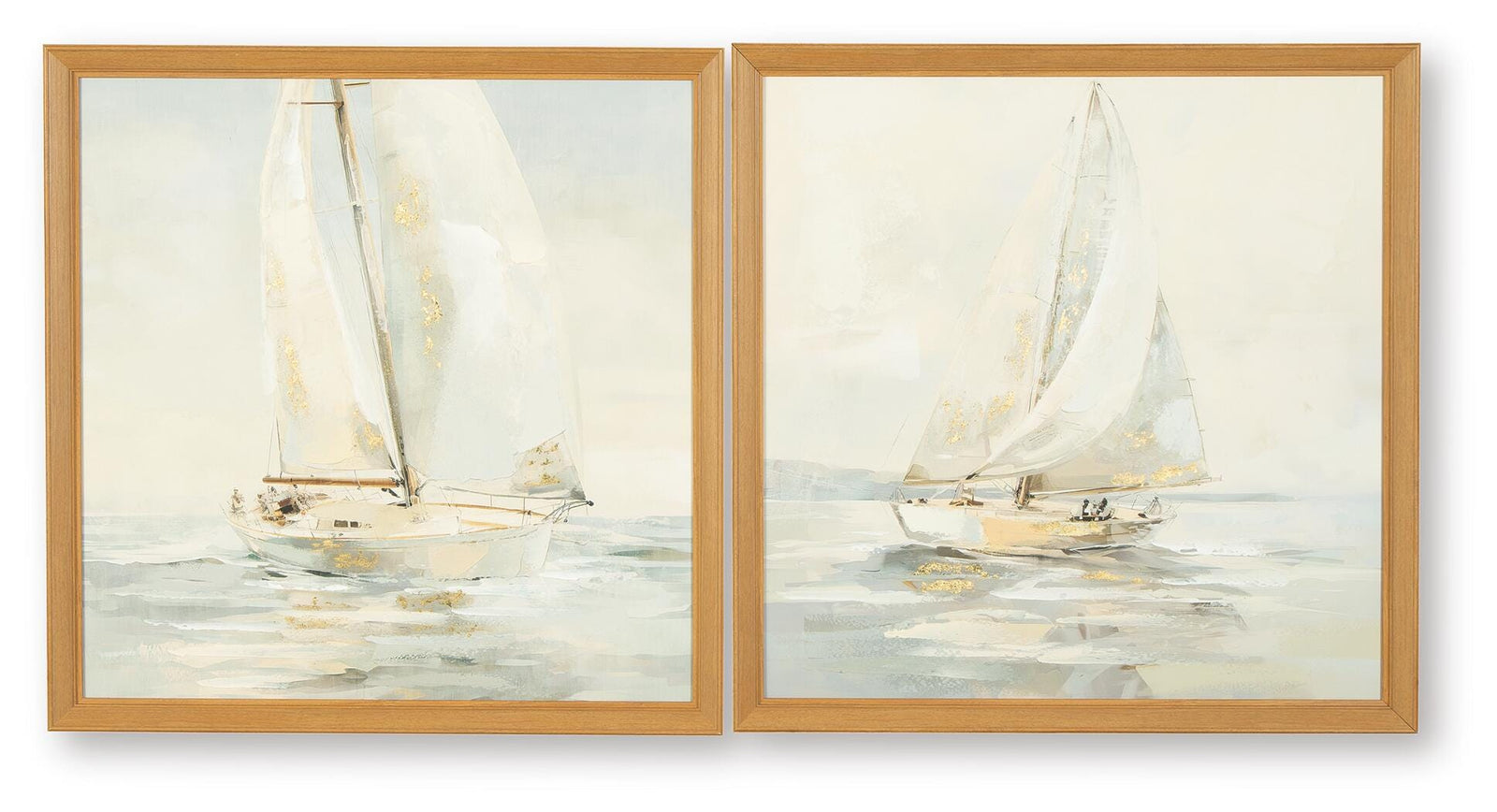 Winbrook Wall Art Set (Set of 2) - Light Brown (1)