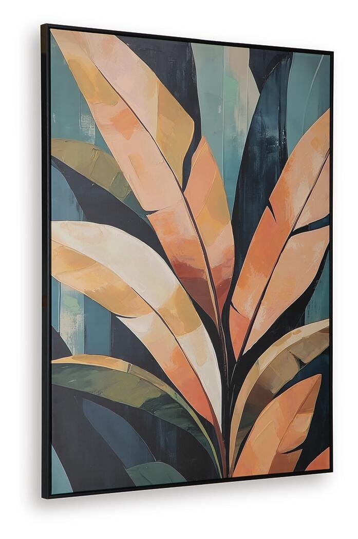 Laurelie Wall Art - Light Brown (3)