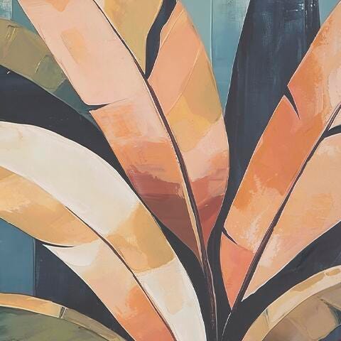 Laurelie Wall Art - Light Brown (6)