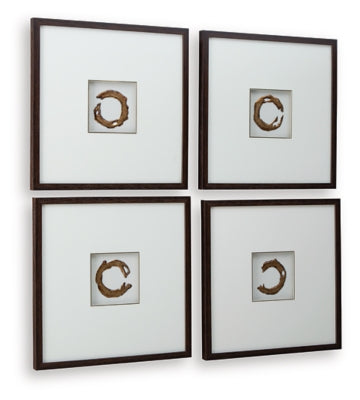 Dallbourne Wall Art (Set of 4)