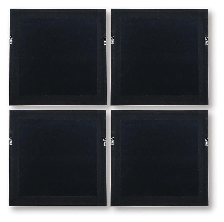 Dallbourne Wall Art (Set of 4) - White (4)
