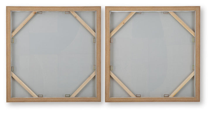 Bexlen Wall Art (Set of 2) - Beige (7)